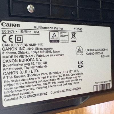 Canon Pixma Printer, Fellowes Paper Shredder, and Power Strips (O-SF)