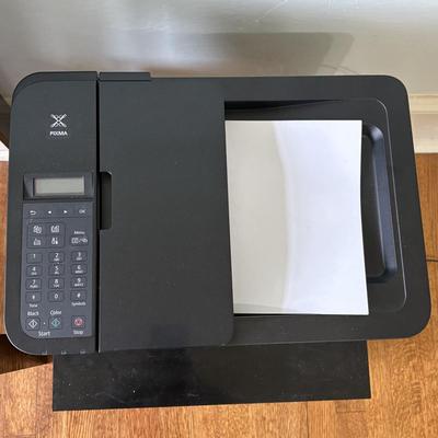 Canon Pixma Printer, Fellowes Paper Shredder, and Power Strips (O-SF)
