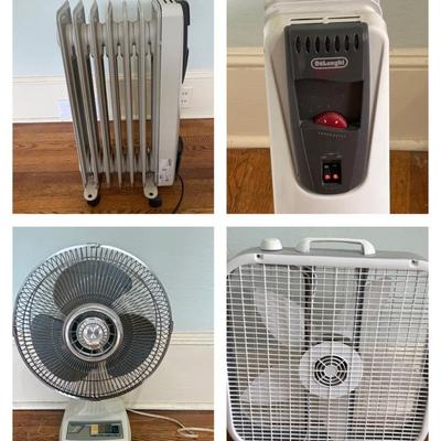 DeLonghi Radiator Heater, Lasko Box Fans, & More (O-SF)
