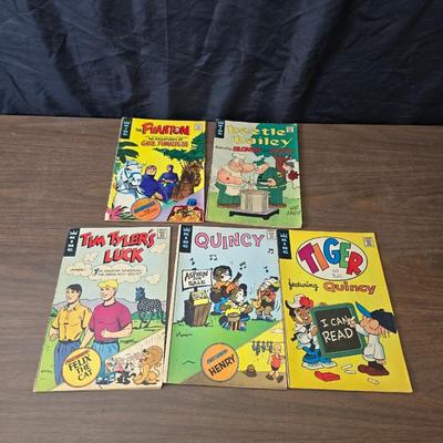 Collection of comic books - Quincy - Tiger - Beetle Bailey - Phantom