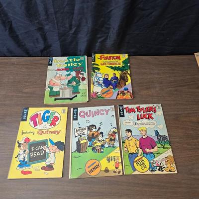 Comic books - Beetle Bailey - Quincy - Tim Tyler - and more