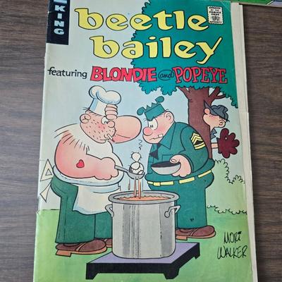 Comic books - Beetle Bailey - Quincy - Tim Tyler - and more