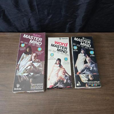 Master Mind game set - Super Master mind - word master mind & Master mind Invicta games