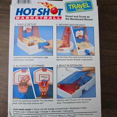 Hotshot Basketball - Where's Waldo on the beach - Dominoes and a few puzzles