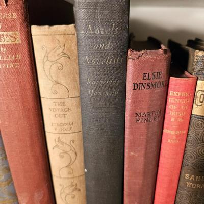 Late 1800-Early 1900 Novels & Books (LR-JS)