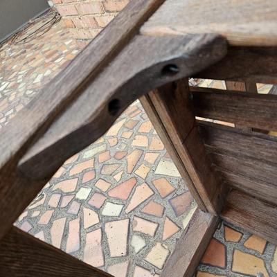 Gloster Wooden Slat Porch Bench (FP-JS)