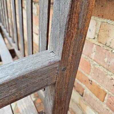 Gloster Wooden Slat Porch Bench (FP-JS)