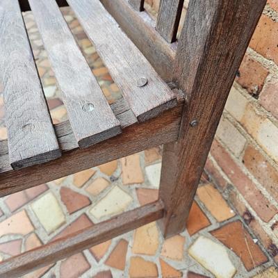Gloster Wooden Slat Porch Bench (FP-JS)