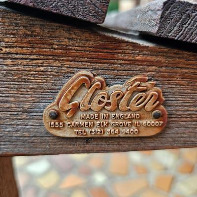 Gloster Wooden Slat Porch Bench (FP-JS)