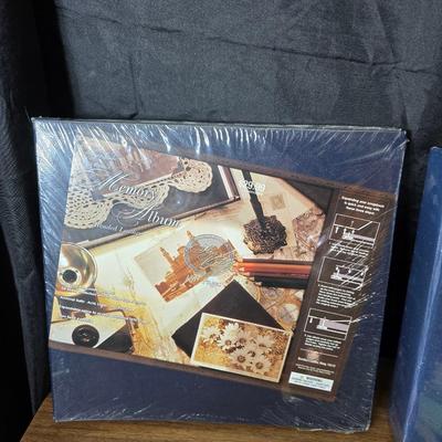 Crafting supplies - yarn - Photo album - ceramic letters with trays and much more