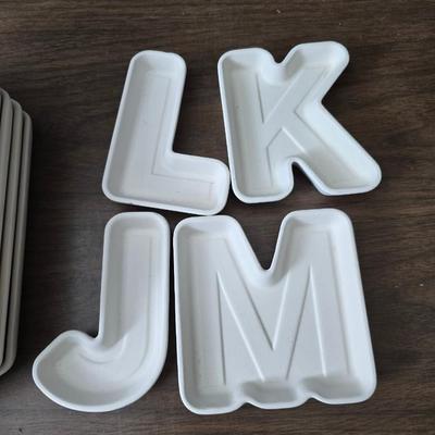 Crafting supplies - yarn - Photo album - ceramic letters with trays and much more