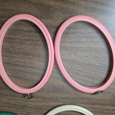 Crafting supplies - yarn - Photo album - ceramic letters with trays and much more