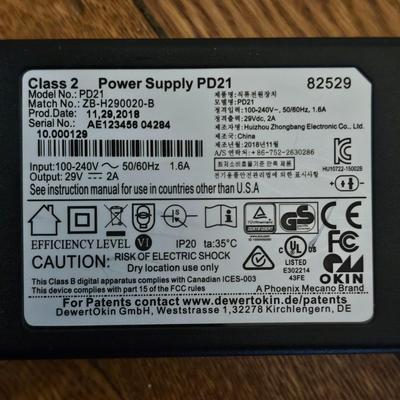 La-Z-Boy Tan Cloth Power Recliner (E-JS)