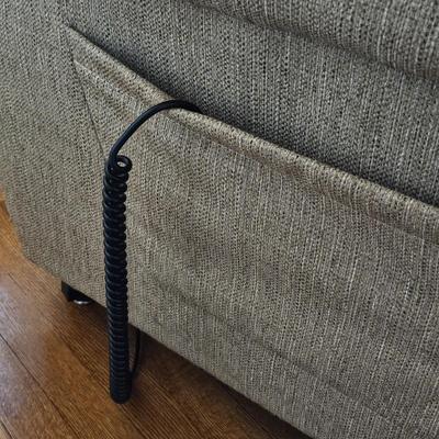 La-Z-Boy Tan Cloth Power Recliner (E-JS)