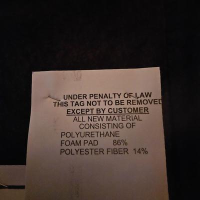 La-Z-Boy Tan Cloth Power Recliner (E-JS)