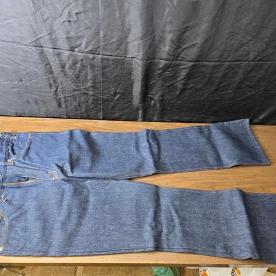 Four pair of Size 36 x 33 jeans - Levi's and Plain Pockets