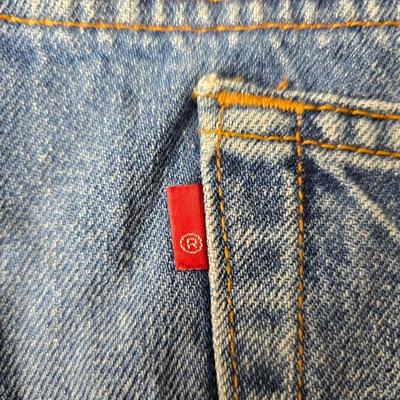 Four pair of Size 36 x 33 jeans - Levi's and Plain Pockets