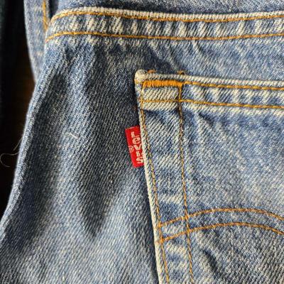 Four pair of Size 36 x 33 jeans - Levi's and Plain Pockets