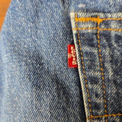 Four pair of Size 36 x 33 jeans - Levi's and Plain Pockets