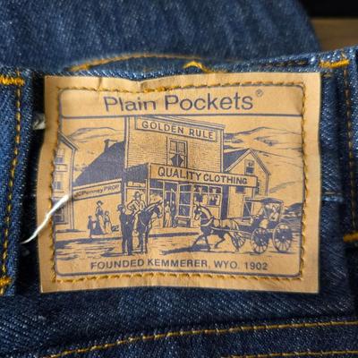 Four pair of Size 36 x 33 jeans - Levi's and Plain Pockets