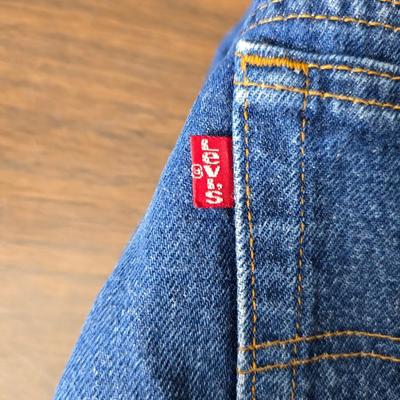 Four pairs of worn Levi Jeans size 38 x 33