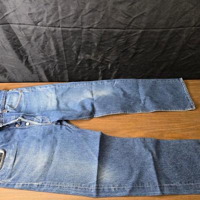 Four pairs of worn Levi Jeans size 38 x 33