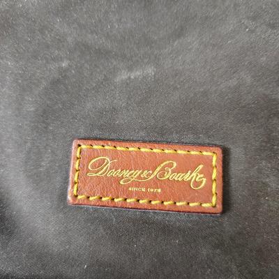 Dooney & Bourke small brown purse with a nice new brown paisley checkbook wallet by Relic