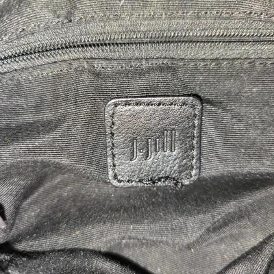 Small black purses / handbags - J- Jill and straw like purse