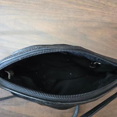 Small black purses / handbags - J- Jill and straw like purse