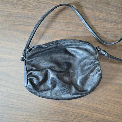 Small black purses / handbags - J- Jill and straw like purse