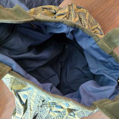 Large hobo like handbags and two smaller purses