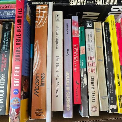 Large assortment of softback books - Steinbeck - History - George Orwell - Dickens and other great authors