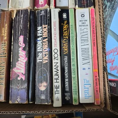 Large assortment of softback books - Steinbeck - History - George Orwell - Dickens and other great authors