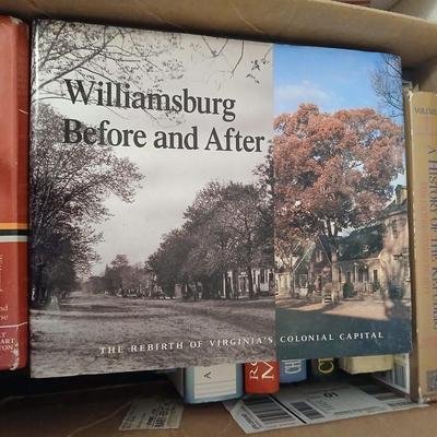 Large assortment of hardback books - two boxes full! Lots of great winter reading!