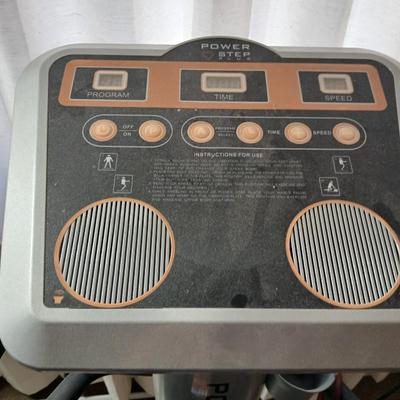 Power step plus exercise machine with 30 levels of speed - Great for that Wintertime exercise!