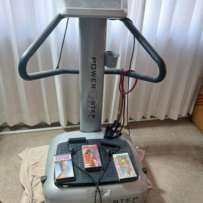 Power step plus exercise machine with 30 levels of speed - Great for that Wintertime exercise!