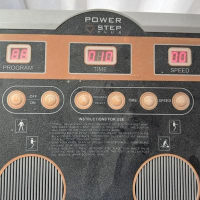 Power step plus exercise machine with 30 levels of speed - Great for that Wintertime exercise!