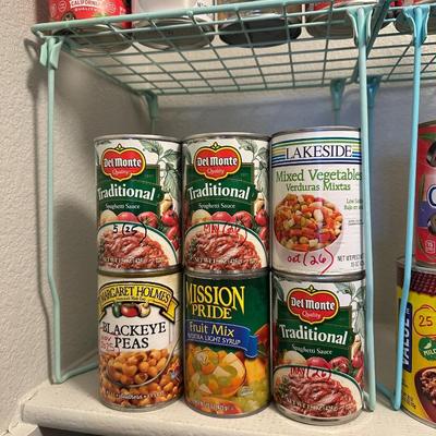 CANNED VEGGIES, CREAM OF CHICKEN/MUSHROOM AND MORE