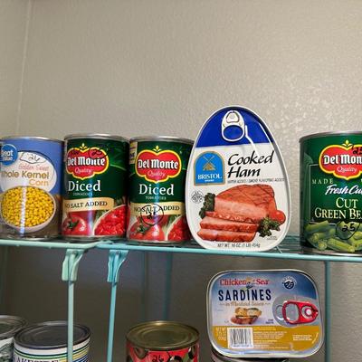 CANNED VEGGIES, CREAM OF CHICKEN/MUSHROOM AND MORE