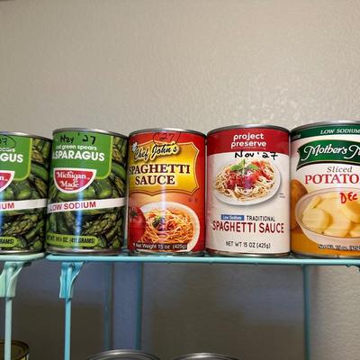 CANNED SALMON, VEGGIES, FRUIT AND MORE