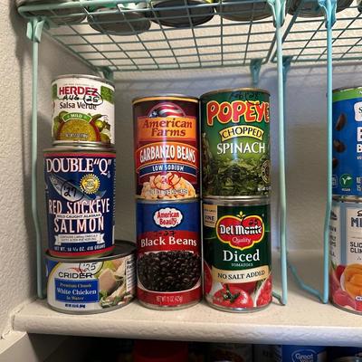 CANNED SALMON, VEGGIES, FRUIT AND MORE