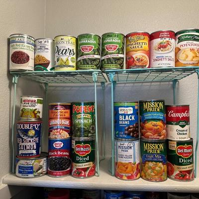 CANNED SALMON, VEGGIES, FRUIT AND MORE
