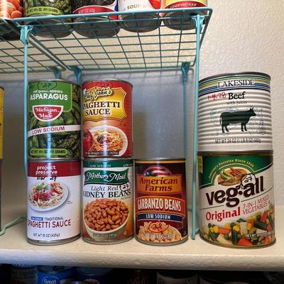 CANNED BEEF, SALMON, VEGGIES AND MORE