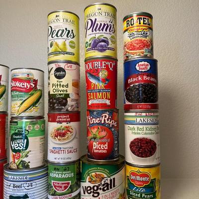 CANNED SPAGHETTI SAUCE, BEEF, SALMON AND MORE