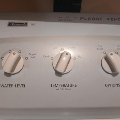Kenmore 500 washing machine