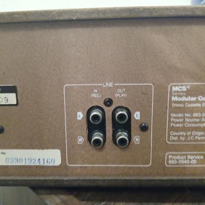 Modular component systems home stereo system - nice compete stereo until in working condition!