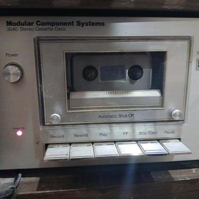 Modular component systems home stereo system - nice compete stereo until in working condition!