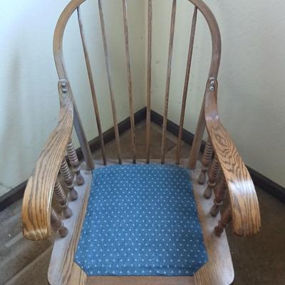 Robinson Furniture Mfg. cushioned Glider rocker