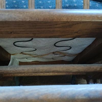 Robinson Furniture Mfg. cushioned Glider rocker