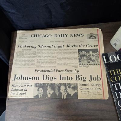 Newspapers - books - booklets - poster - pamphlets all about the Presidents of the United States